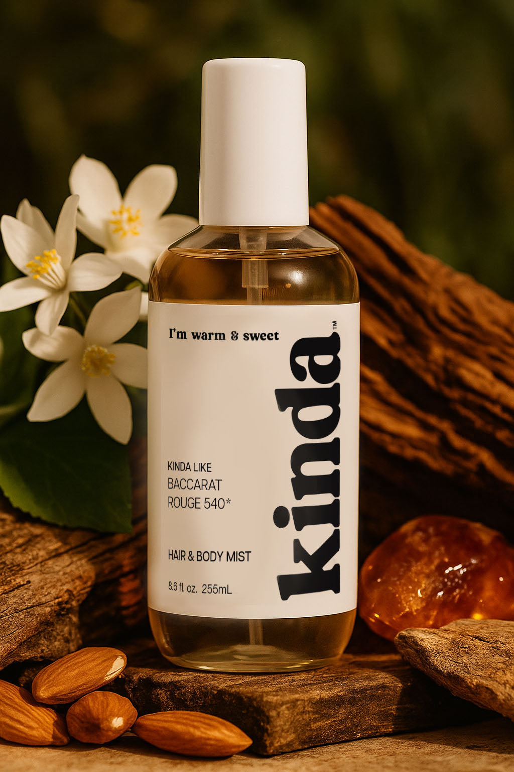 KINDA I'm Warm & Sweet Hair & Body Mist, kinda like Baccarat Rouge 540*, 8.6 fl.oz.