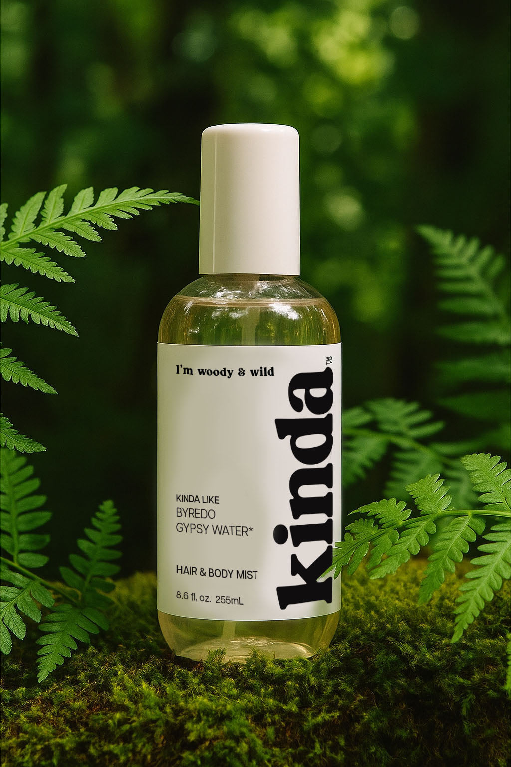 KINDA I'm Woody & Wild Hair & Body Mist, kinda like Byredo Gypsy Water*, 8.6 fl.oz.