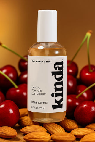 KINDA I'm Toasty & Tart Hair & Body Mist, kinda like Tom Ford Lost Cherry*, 8.6 fl.oz.