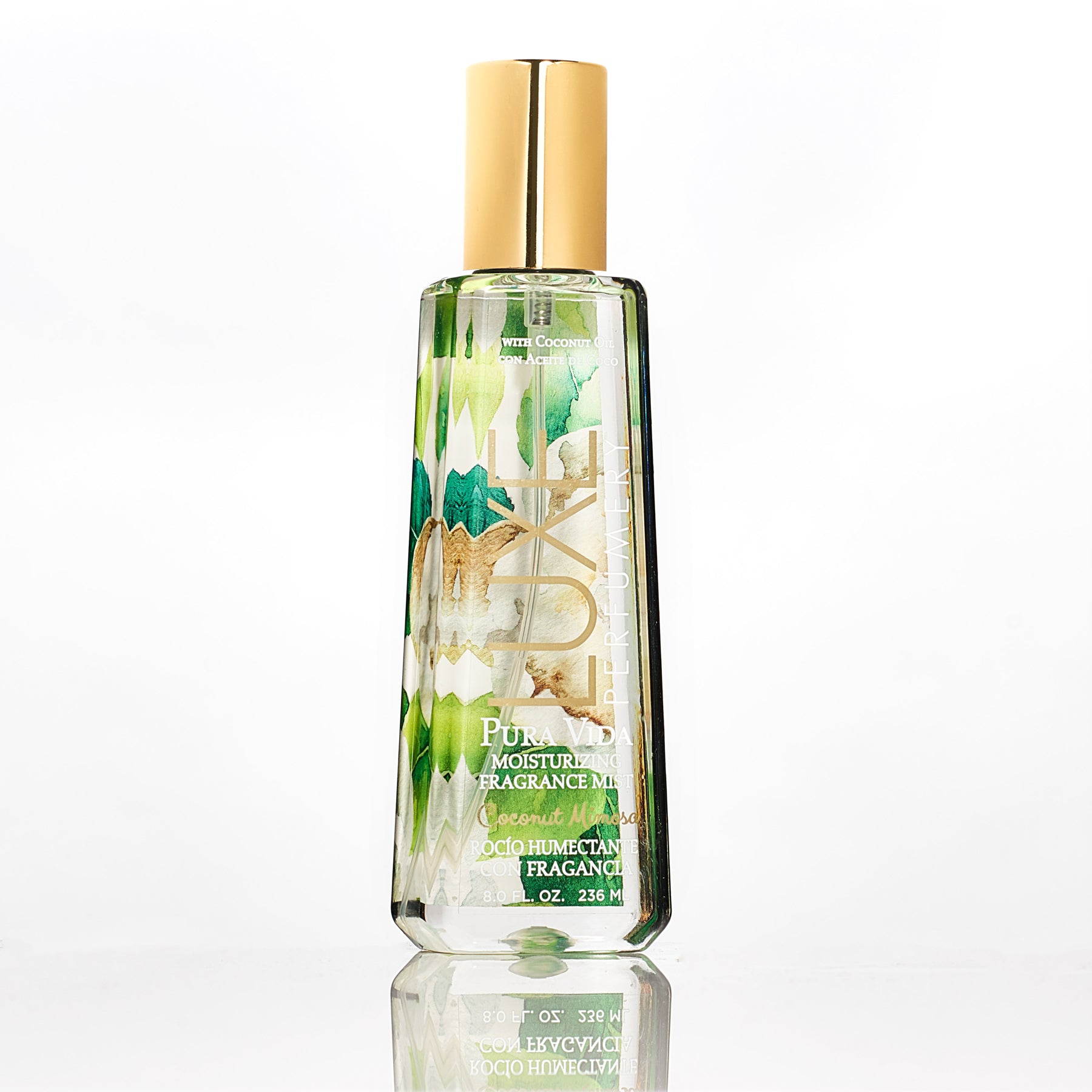 Luxe Perfumery Moisturizing Y Pura Vida Coconut Mimosa Fragrance Mist