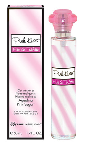 Pink Kiss Eau de Toilette Spray, version of Aquolina Pink Sugar* –  belcamshop