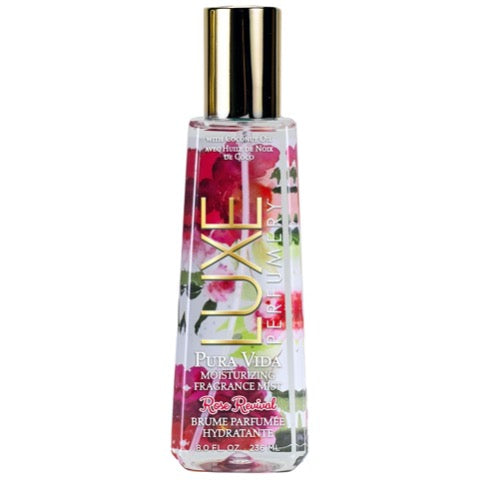 LUXE PERFUMERY Pura Vida Rose Revival Moisturizing Fragrance Mist