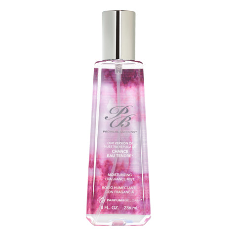 Parfums Belcam Chance Eau Tendre Moisturizing Fragrance Mist 8 oz