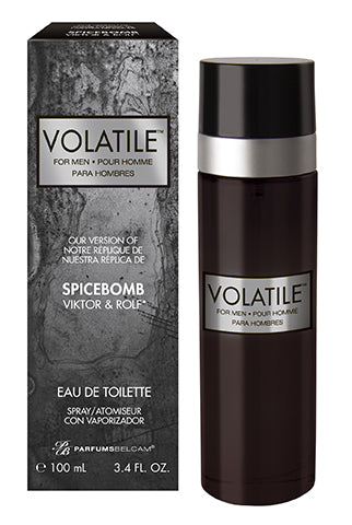 Volatile for Men Eau de Toilette Spray, version of Viktor & Rolf Spicebomb*