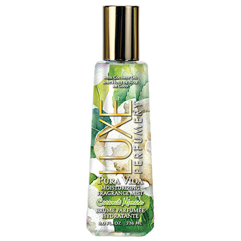 Luxe Perfumery Fragrance Mist, Moisturizing, Coconut Mimosa, Pura Vida - 8.0 fl oz